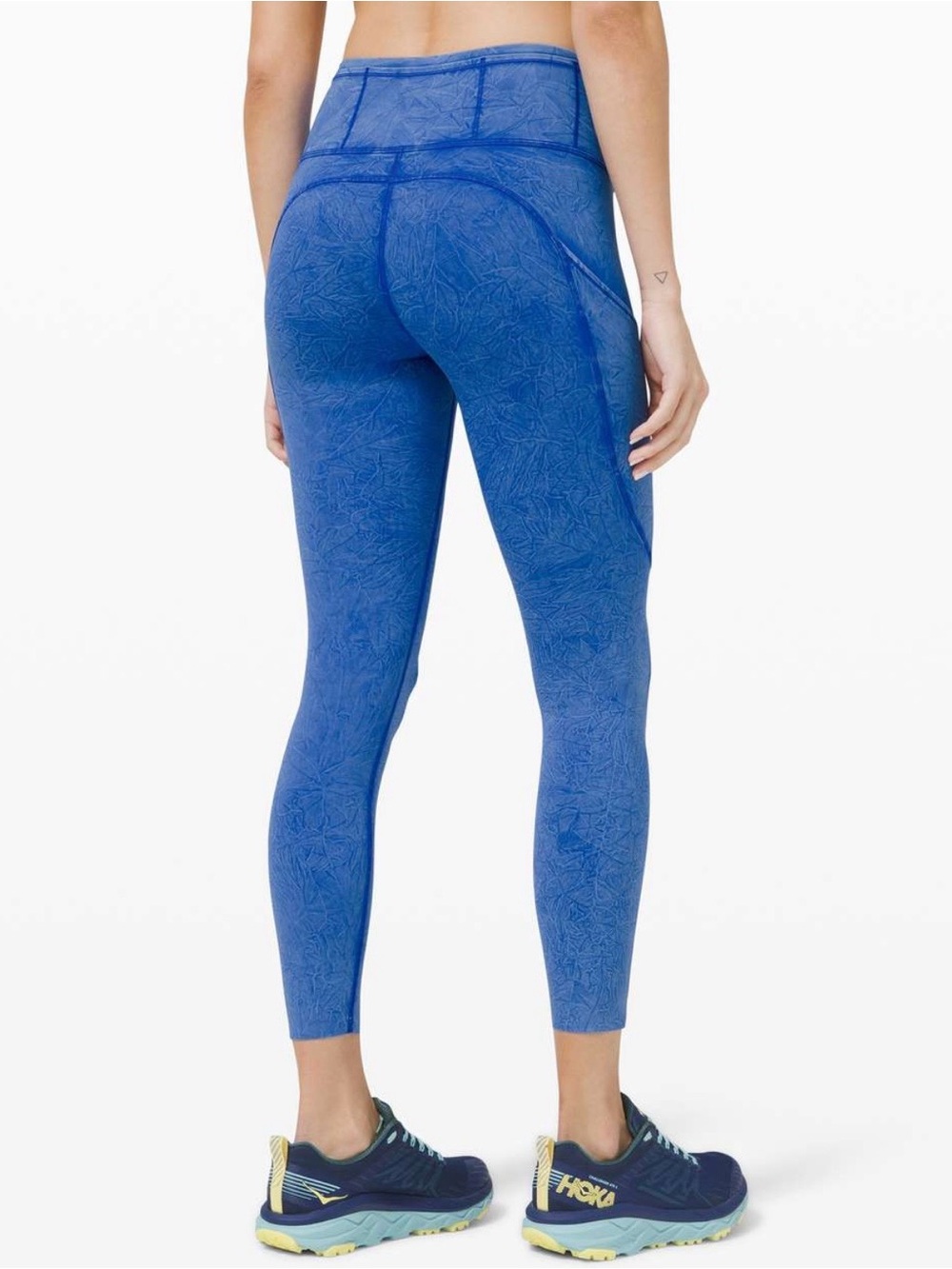 Lululemon Fast and Free High Rise Tight 25" *Ice Dye W5CTRS